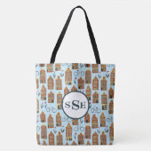 Little Amsterdam Maisons Sac fourre-tout MONOGRAMM (Devant)