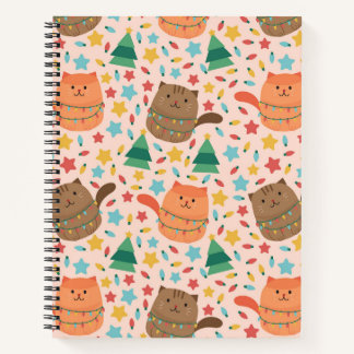 Little and Cute Christmas Cats Notitieboek