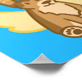 "Little Angel" Angelic Corgi Poster (Hoek)