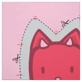 Little Angel... kleine duivel Kitty Cat Doll Kit Stof (Swatch)