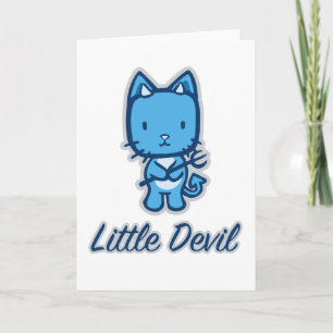 "Little Angel...Little Devil" Wenskaarten Kaart