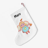 Little Angel Naam Kleine Kerstsok (Achterkant (Hangend))