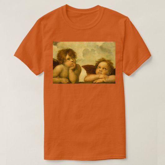 Little Angels Cherubs van Raphael T-shirt (Design voorkant)