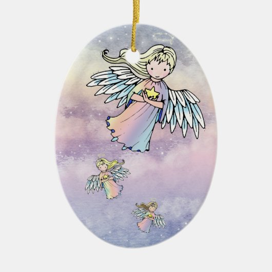 Little Angels Kerst Ornament (Voorkant)