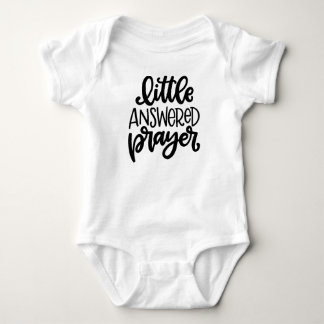 "Little Answered Prayer" Baby vruchtbaarheid Romper