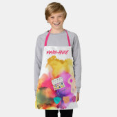 Little Artist splash verf Schort (Gedragen)