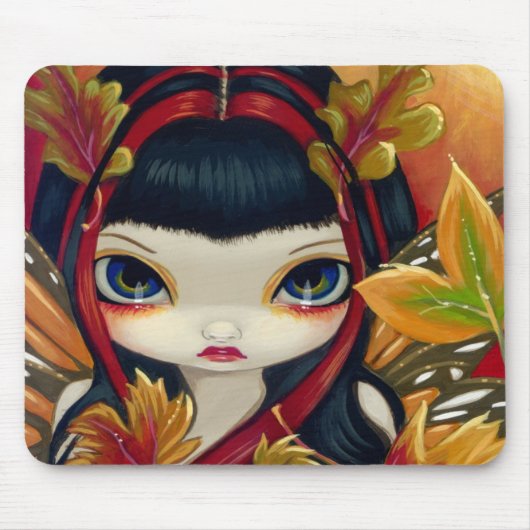 "Little Autumn Leaves" Mousepad Muismat (Voorkant)