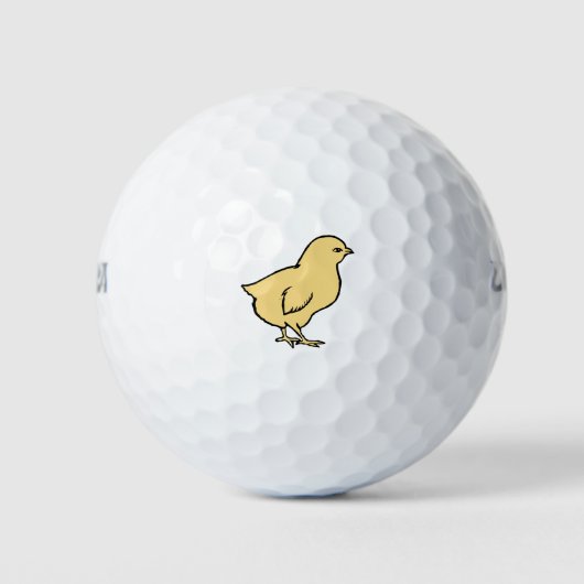 Little Baby Chick Golfballen (Voorkant)