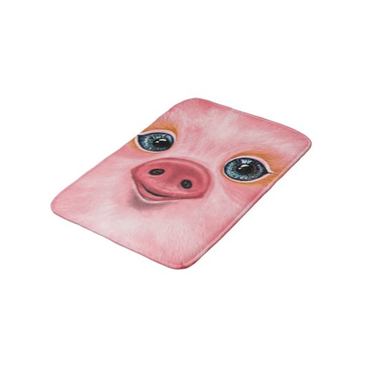 Little Baby Piglet Bath Mat - Smile (Gekanteld)