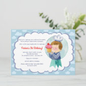 Little Baker Invitation Kaart (Staand voorkant)