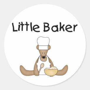 Little Baker Ronde Sticker