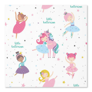 Little Ballerina Behang
