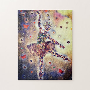 Little Ballerina Cute Dansend Ballet Shoes Legpuzzel