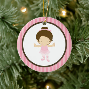 Little Ballerina Keramisch Ornament