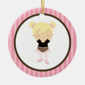 Little Ballerina Keramisch Ornament (Voorkant)