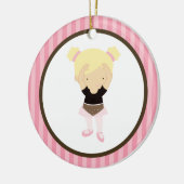 Little Ballerina Keramisch Ornament (Links)