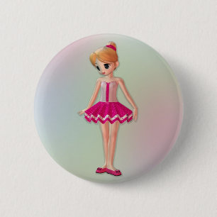 Little Ballerina Ronde Button 5,7 Cm