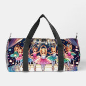 Little Ballerinas Performance Aangepaste naam Plunjezak (Achterkant)