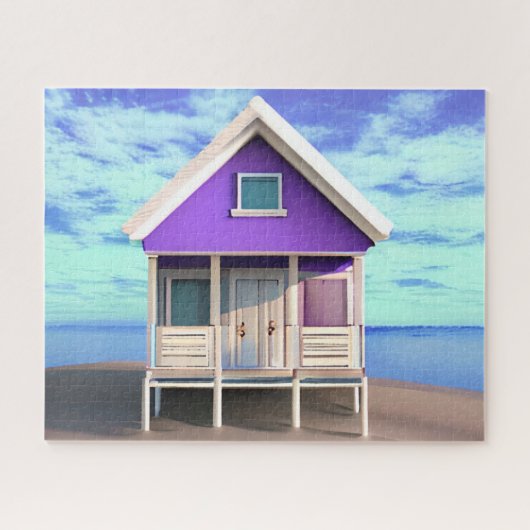Little Beach Shack op het Zand Legpuzzel (Horizontaal)