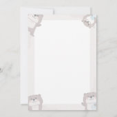 Little Bear Baby Shower Invitation Design (Dos)