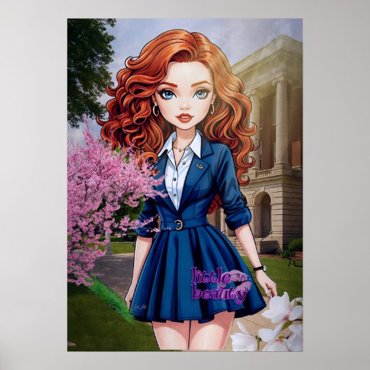 Little Beauty op het Poster (Voorkant)