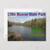 Little Beaver West Virginia Briefkaart (Voorkant / Achterkant)