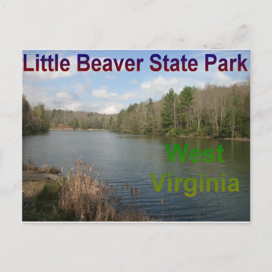 Little Beaver West Virginia Briefkaart (Voorkant)