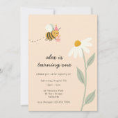 Little Bee Birthday Kaart (Voorkant)