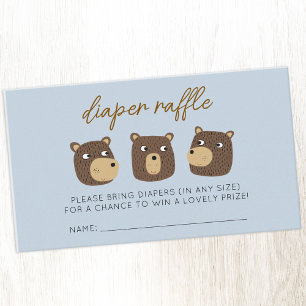 Little Beer Cub Luier Raffle Informatiekaartje