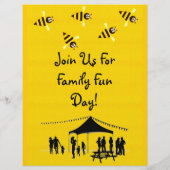 Little Bees Picnic Flyer (Achterkant)