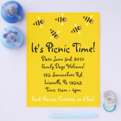 Little Bees Picnic Flyer (Enkel)
