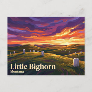 Little Bighorn Battlefield National Monument VS Briefkaart