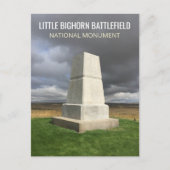 Little Bighorn Burial Monument Briefkaart (Voorkant)