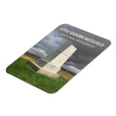 Little Bighorn-herdenkingsmonument Magneet (Linkerzijde)