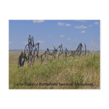 Little Bighorn-herdenkingspostkaart