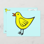 Little Bird 01 Briefkaart (Voorkant / Achterkant)