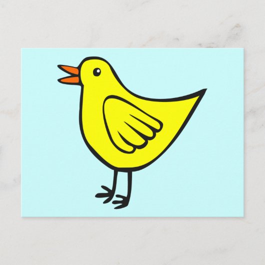 Little Bird 01 Briefkaart (Voorkant)