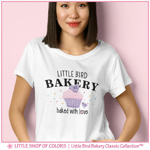 Little Bird Bakery Mooie Cupcake T-shirt