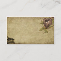 Little Bird & Birdnest- Prim Biz-kaarten
