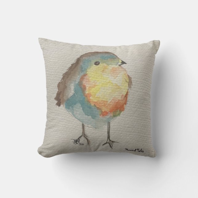 Little Bird Coussin (Recto)
