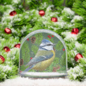 Little Bird & Pinecones Sneeuwbol (Kerstmis)