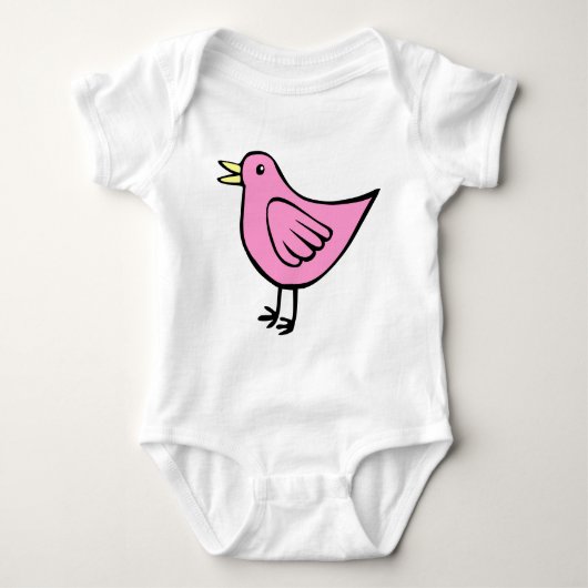 Little Bird - Roze Romper (Voorkant)