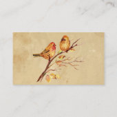 Little Bird Studio Custom Visitekaartje (Achterkant)