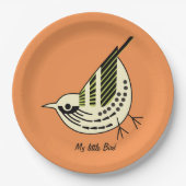 Little Birdy Papieren Bordje (Voorkant)