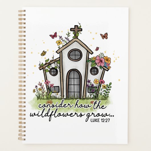 Little Birth's House Sublimination Christelijk Planner (Voorkant)