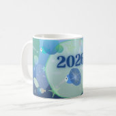 Little Bit of Blue - March Coffee Mug (Devant gauche)