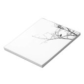 Little Black Bird Notepad Notitieblok (Gedraaid)