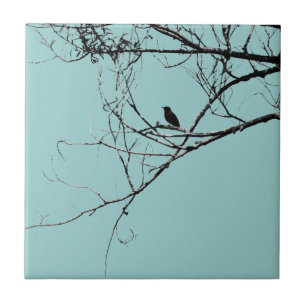 Little Black Bird Tile Tegeltje