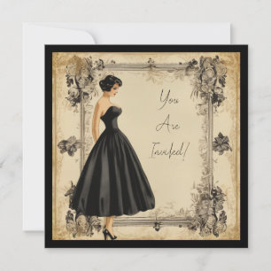 Little Black Dress Kaart: ingetogen elegantie Kaart