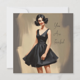 Little Black Dress (LBD): ingetogen schoonheid Kaart